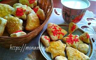 Печенье на сметане – быстрое, вкусное и мягкое