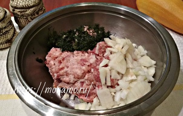 Кабачки кружочками с фаршем в духовке